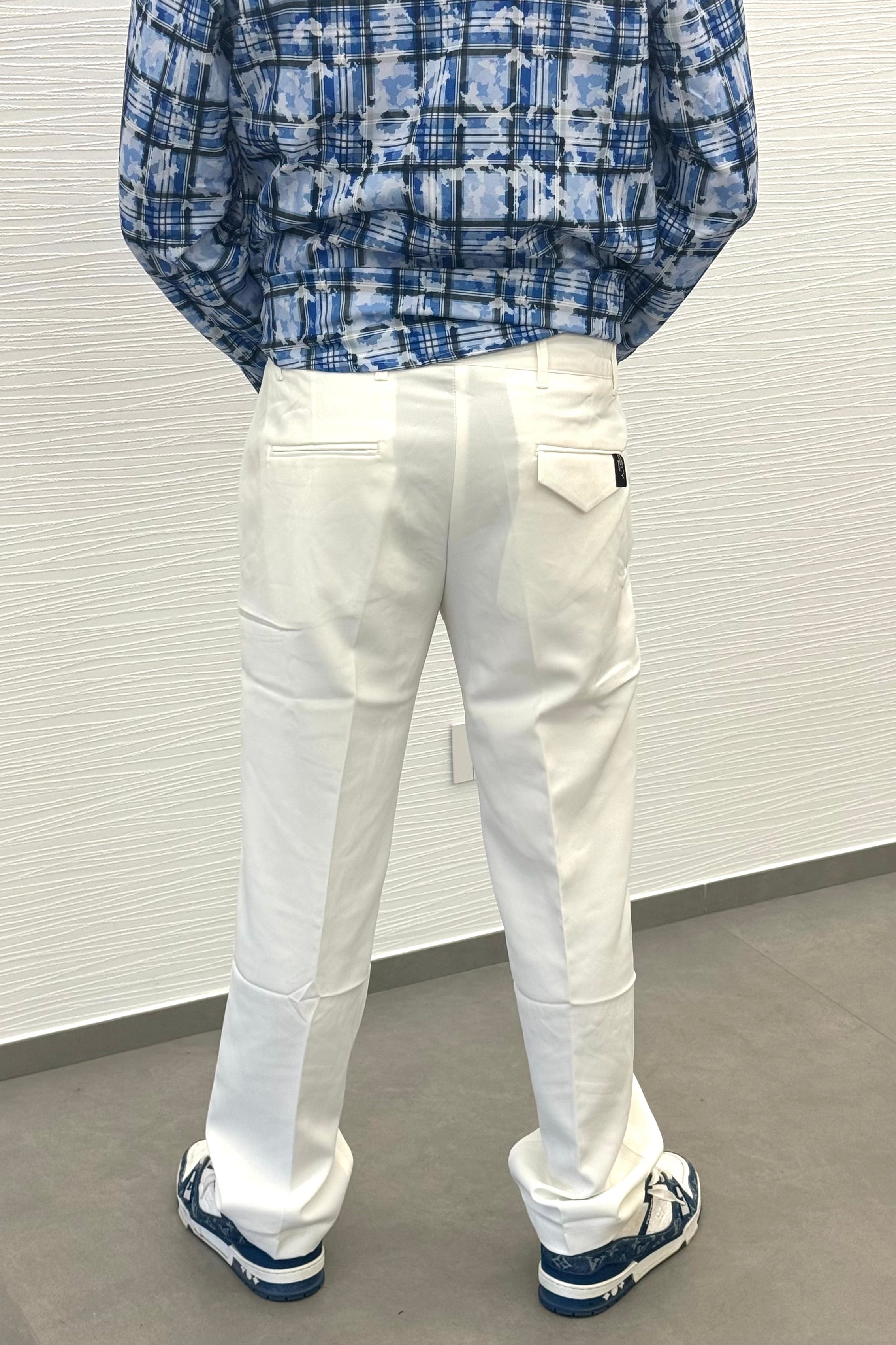 Pantalone Lisbona Bianco