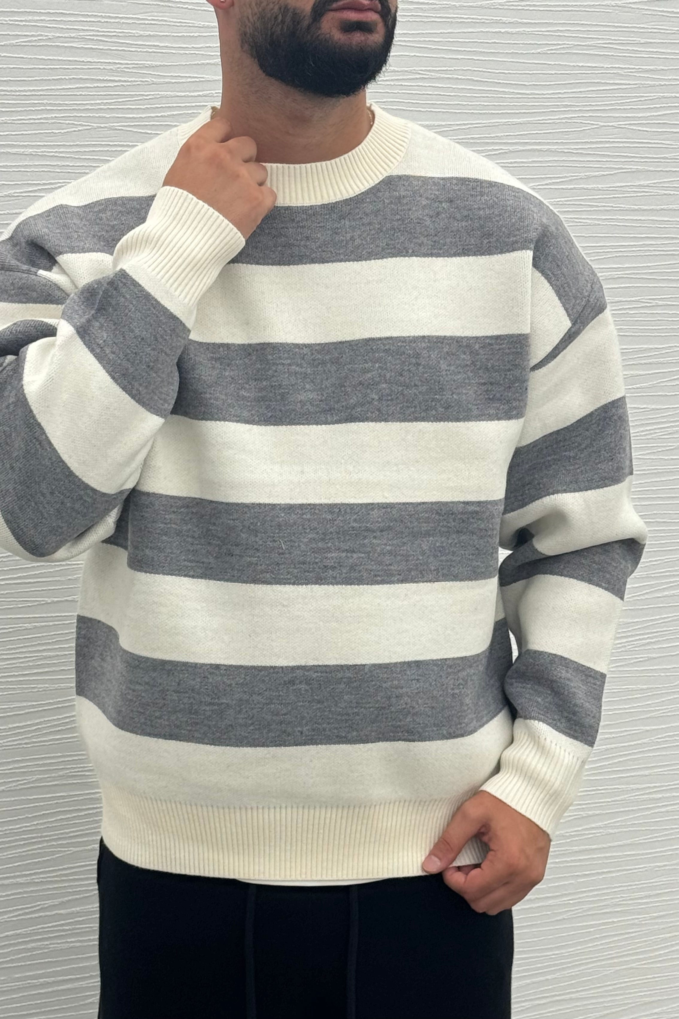 Maglione Prison Grigio