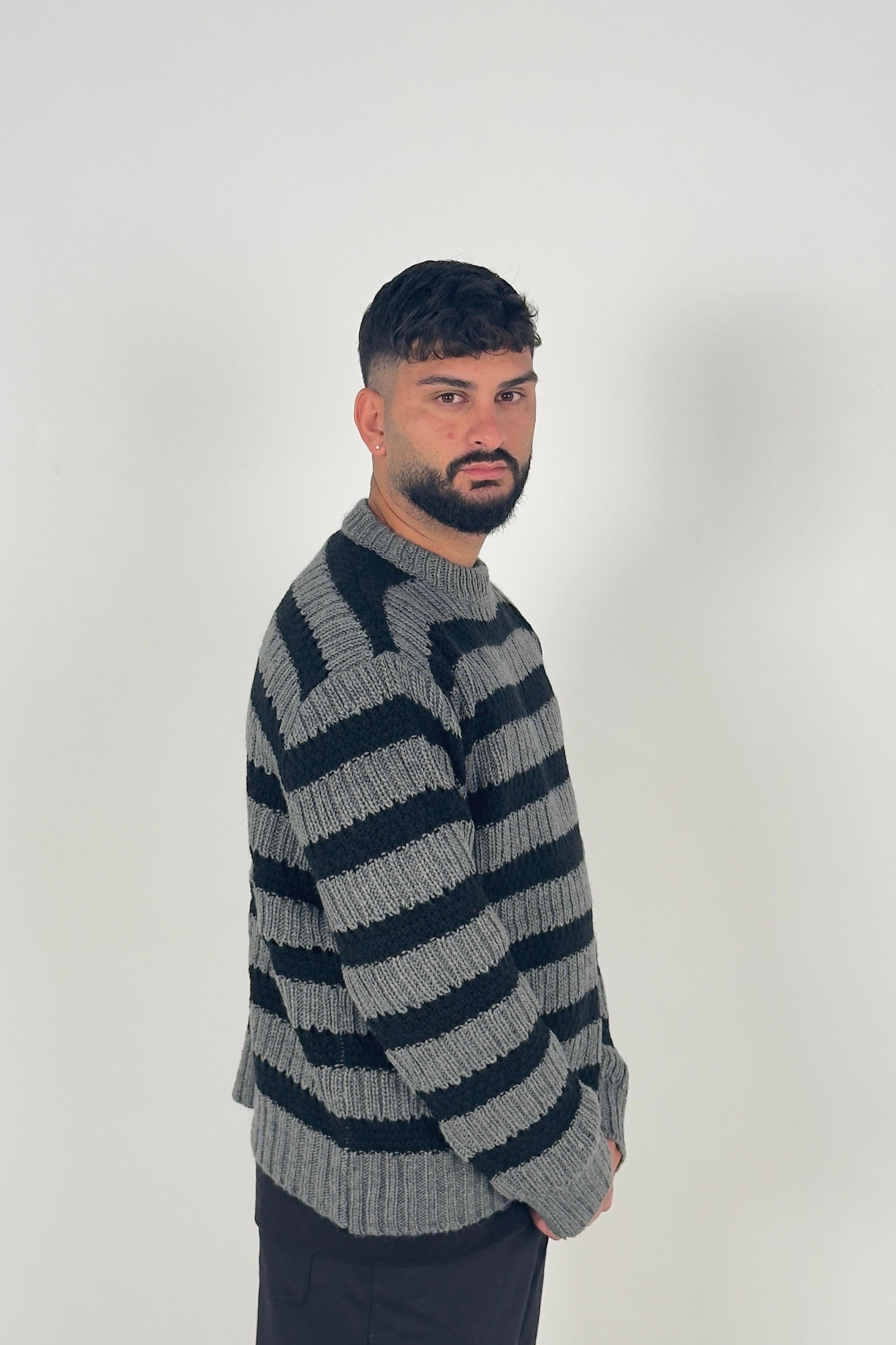 Maglione Prison 2.0 Grigio